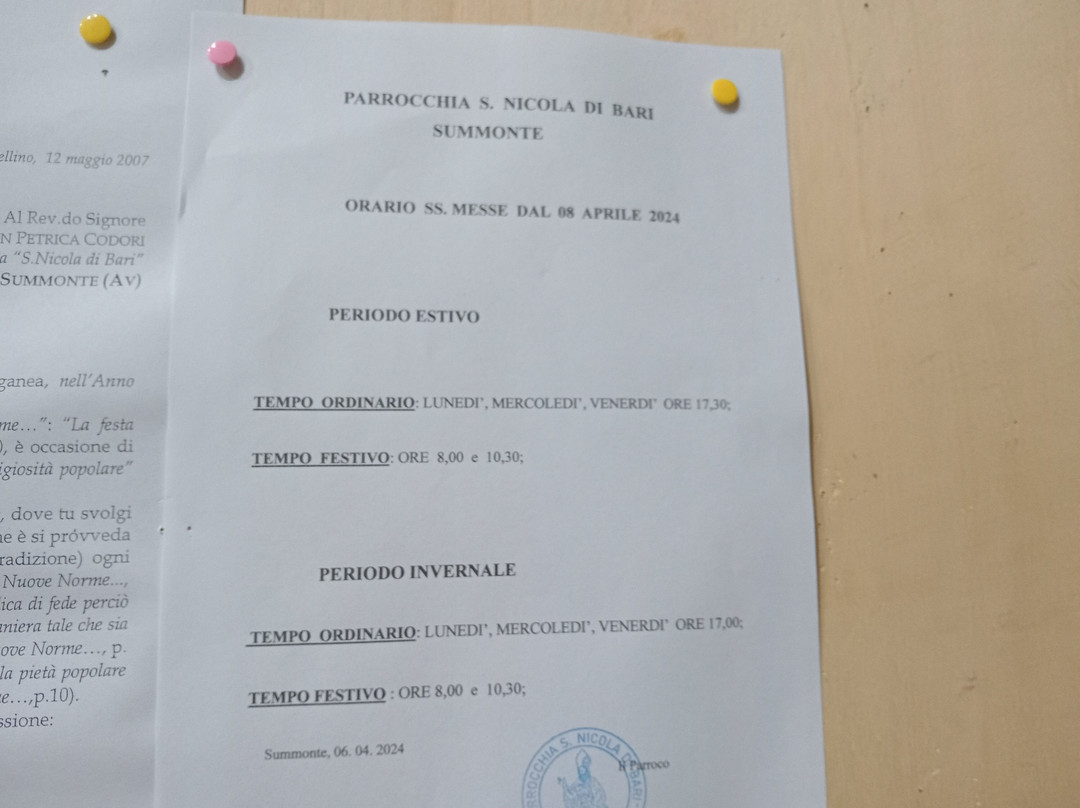 Chiesa di San Nicola di Bari-Summonte必去景点