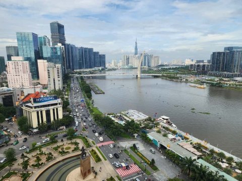 西贡河岸万丽酒店-酒店景观