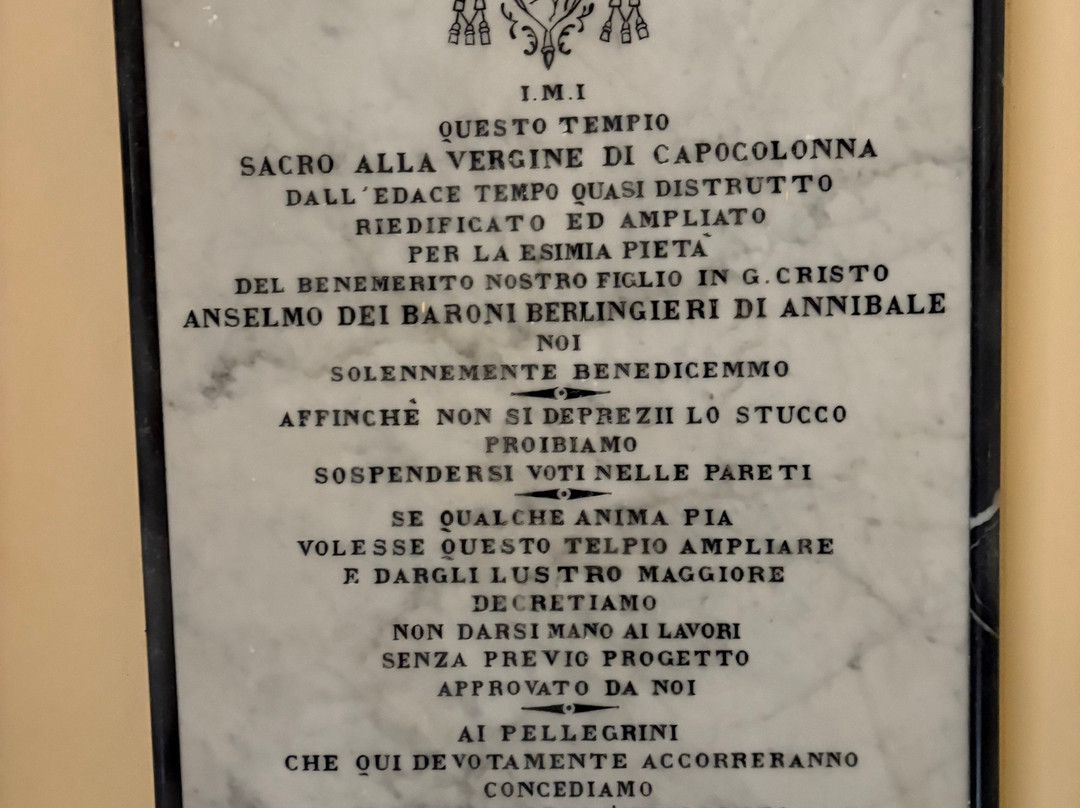 Santuario Madonna di Capocolonna-克罗托内必去景点