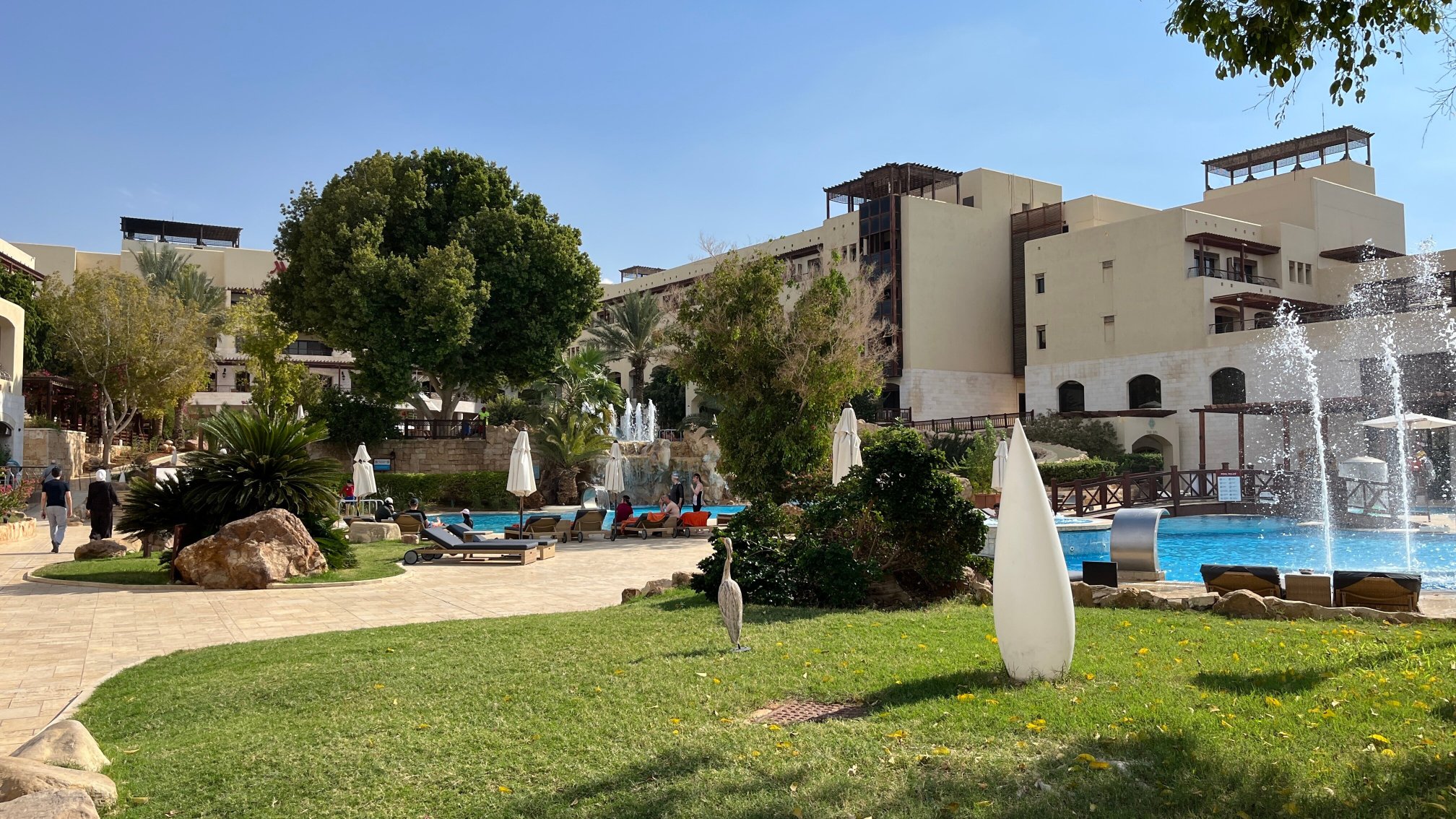 约旦峡谷万豪度假水疗酒店 -泳池