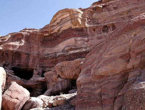 The Royal Tombs-佩特拉必去景点