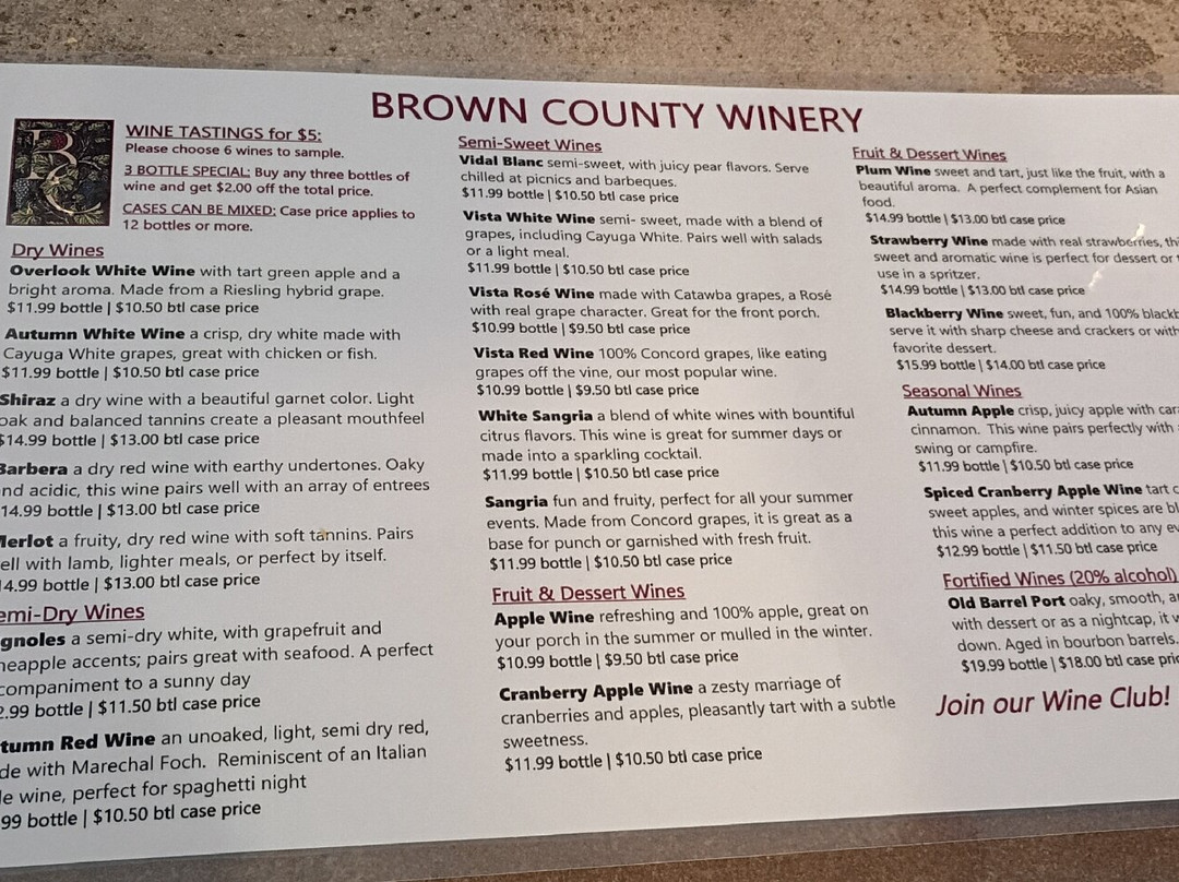Brown County Winery-纳什维尔必去景点