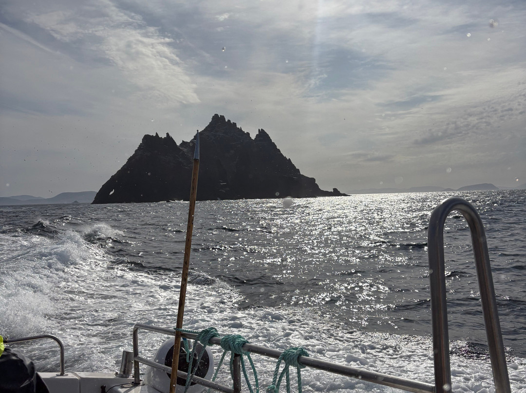 Skellig Michael Landing Tours on Force Awakens-Ballinskelligs必去景点