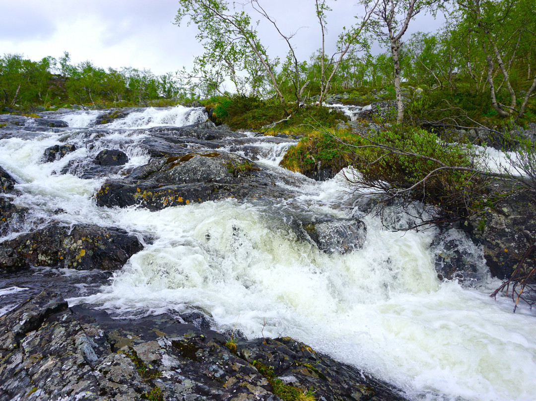 Tsahkal Falls-Kilpisjarvi必去景点