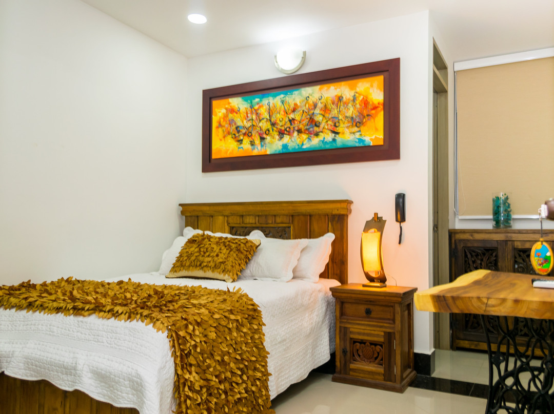 Juan de Acosta酒店住宿-Hotel Boutique Campanario del Río