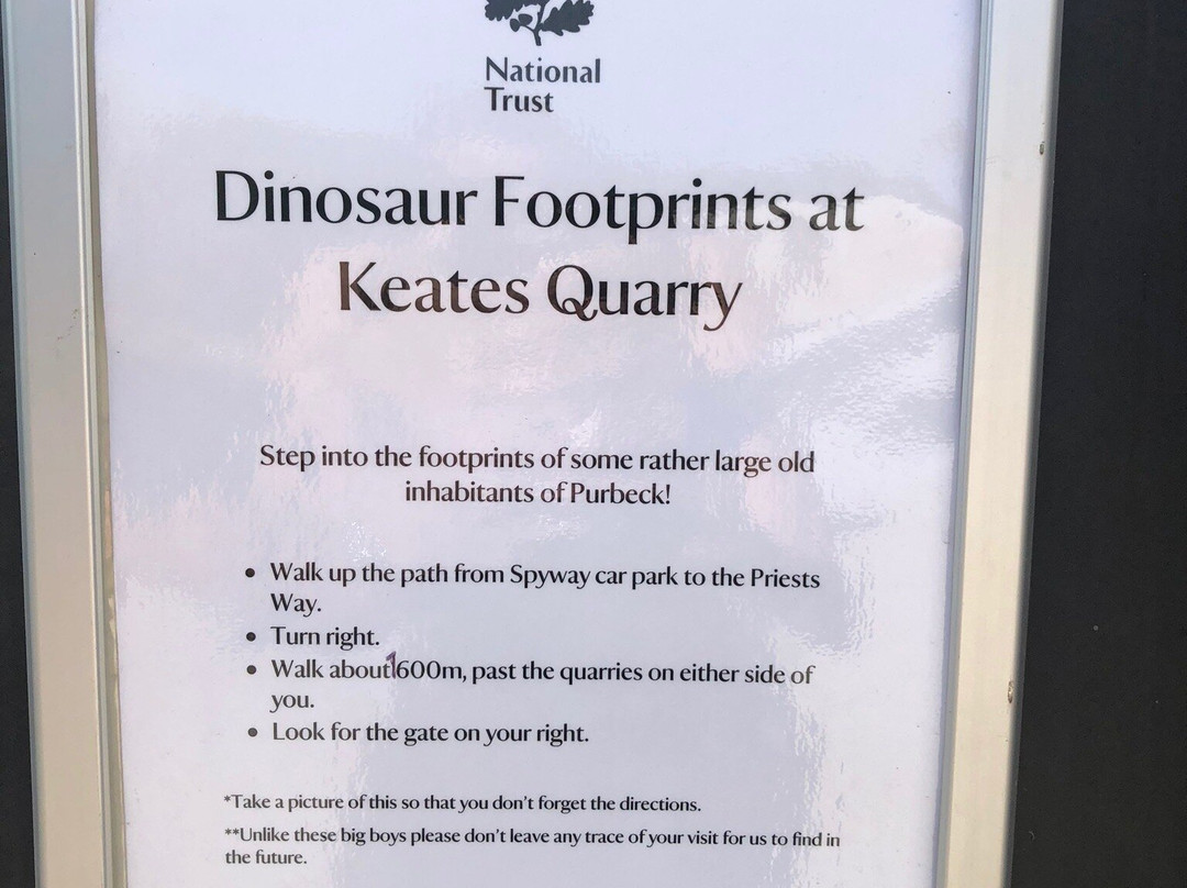 Keates Quarry Dinosaur Footprints景点图片