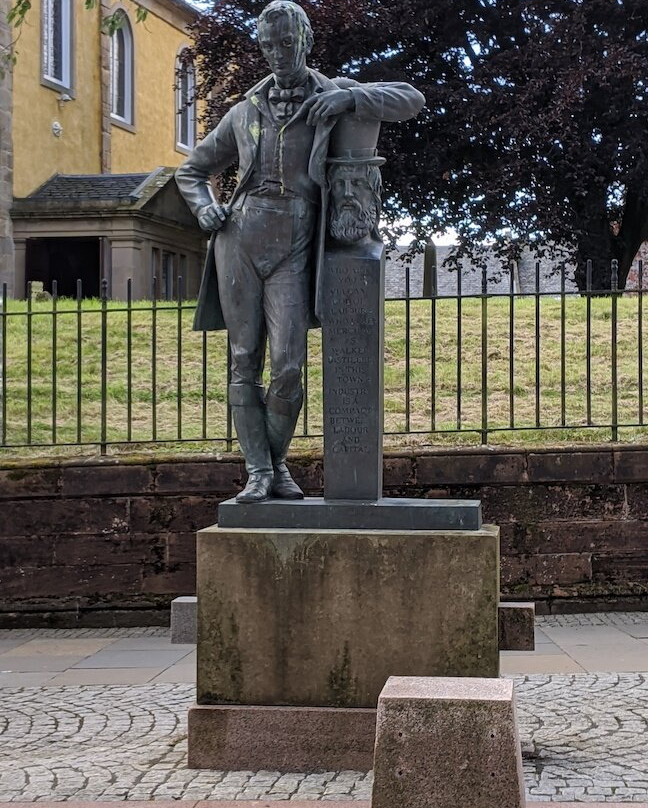 Statue of Johnnie Walker景点图片