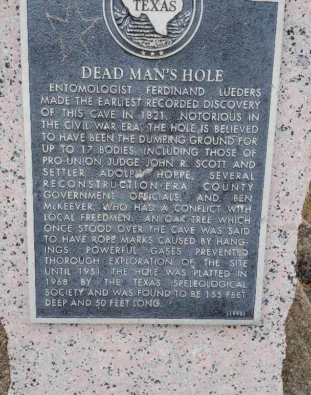 Dead Man's Hole-Marble Falls必去景点