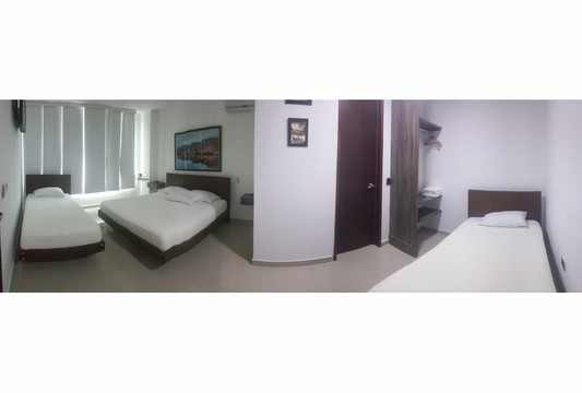 加勒比套房酒店主图