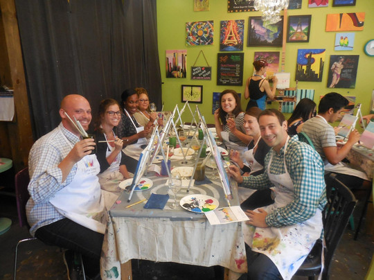 Bottle & Bottega by Painting with a Twist