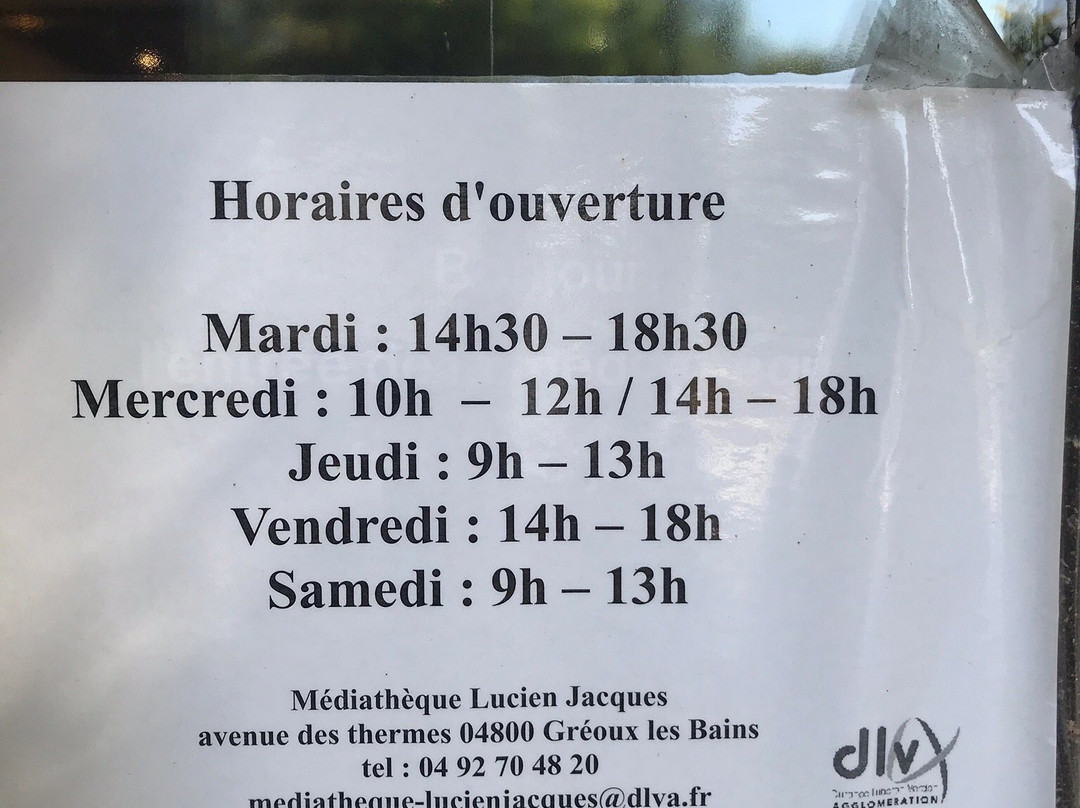 Mediatheque Lucien Jacques