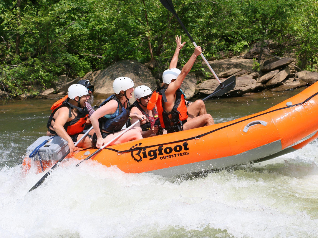 Bigfoot Ocoee Outfitters Whitewater Rafting