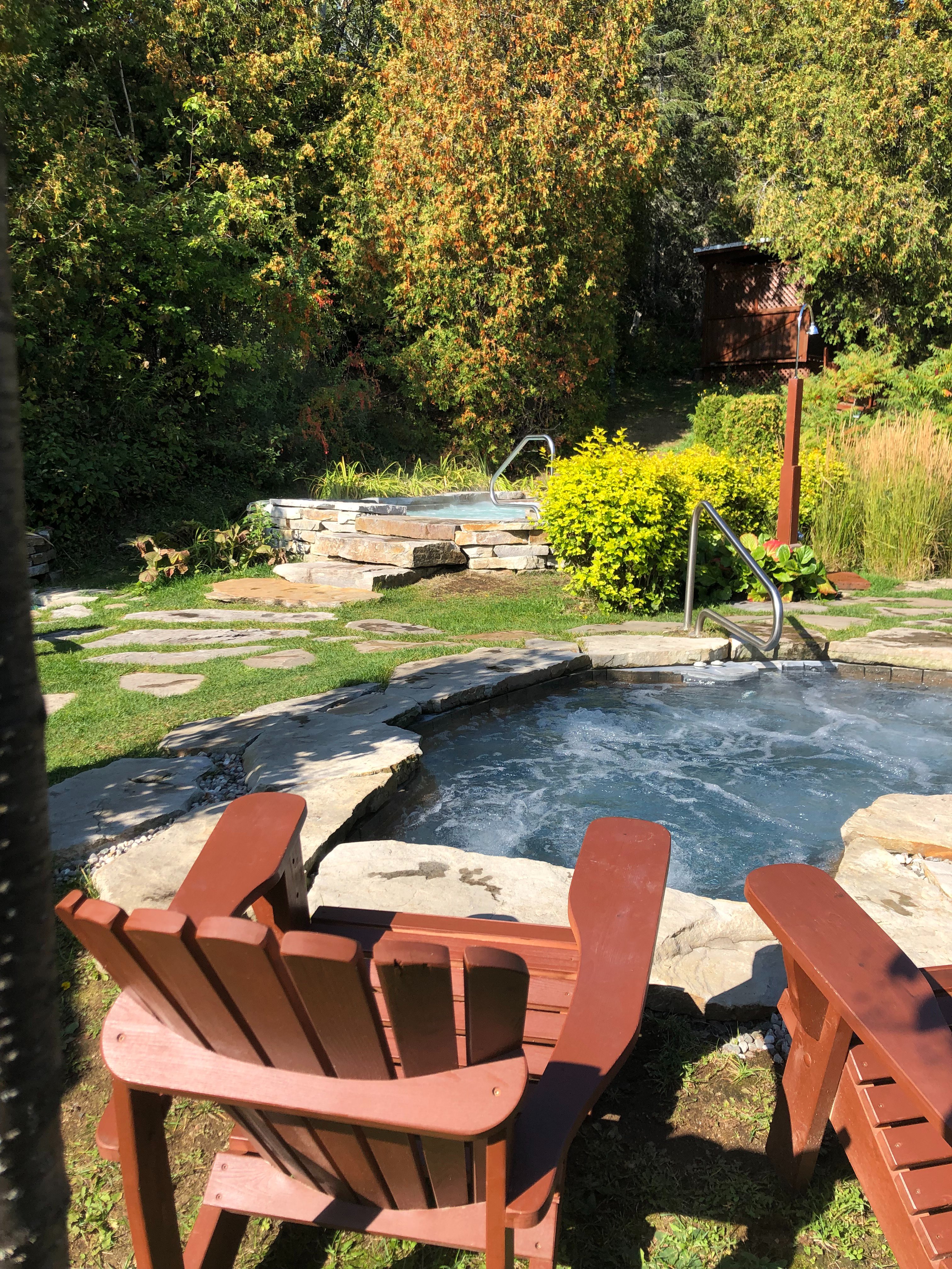 Auberge des Falaises-浴室