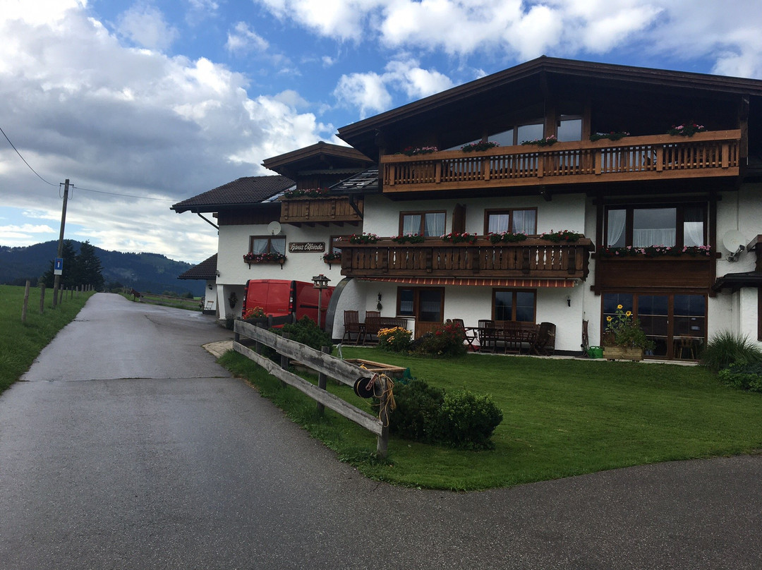 Ofterschwang酒店住宿-Gaestehaus Elfriede