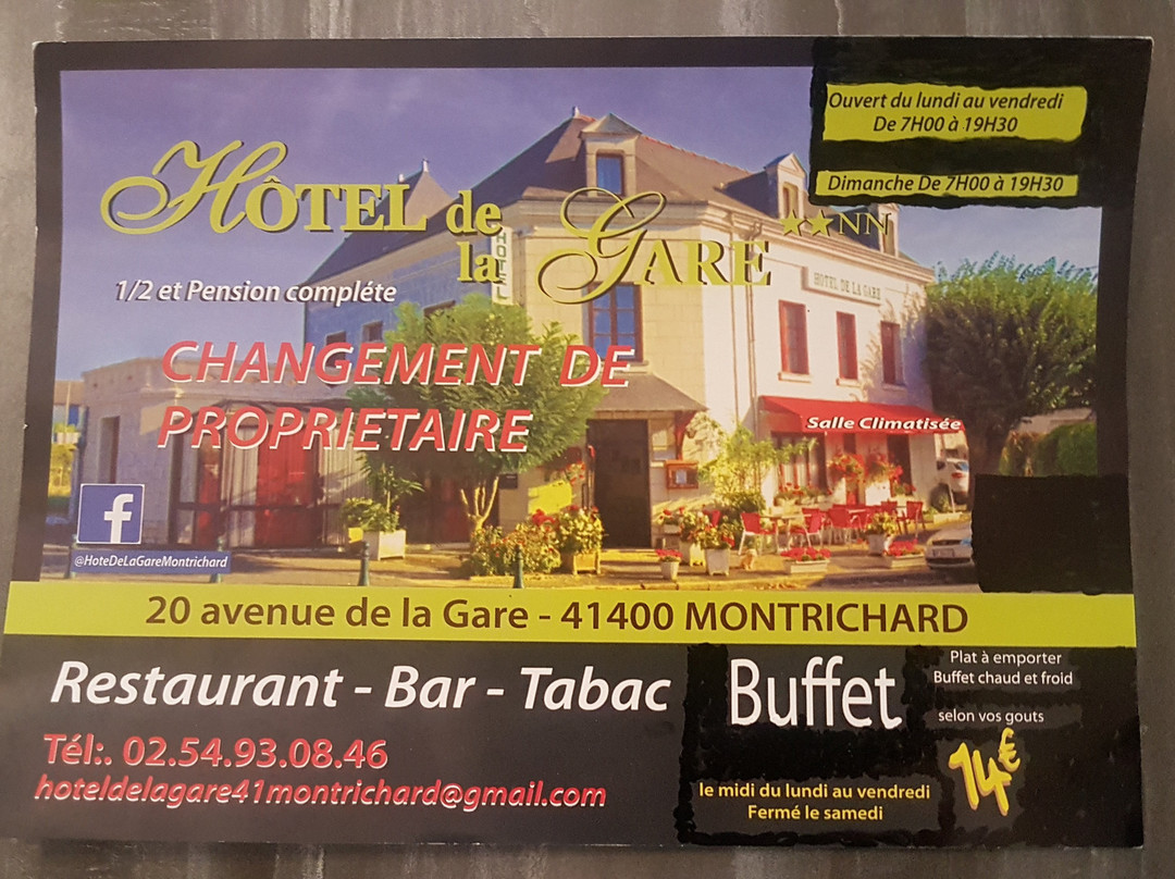 Hotel De La Gare Montrichard 41