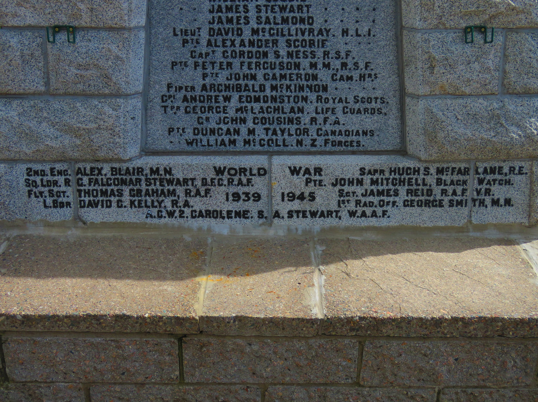 Ardoch Parish War Memorial-Braco必去景点