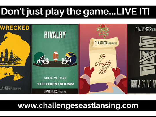 Challenges East Lansing Escape Rooms-东兰辛必去景点