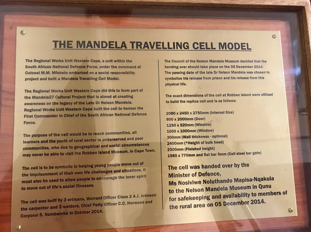 Nelson Mandela Museum-姆莎莎必去景点