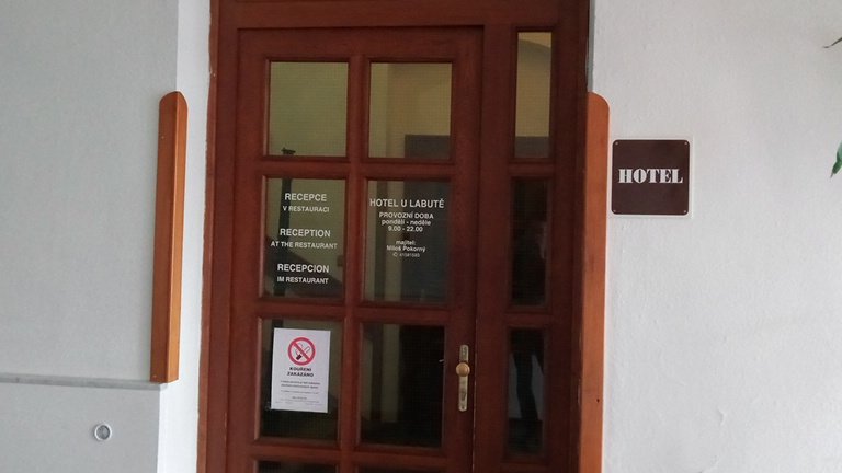 Hotel U Labute-浴室