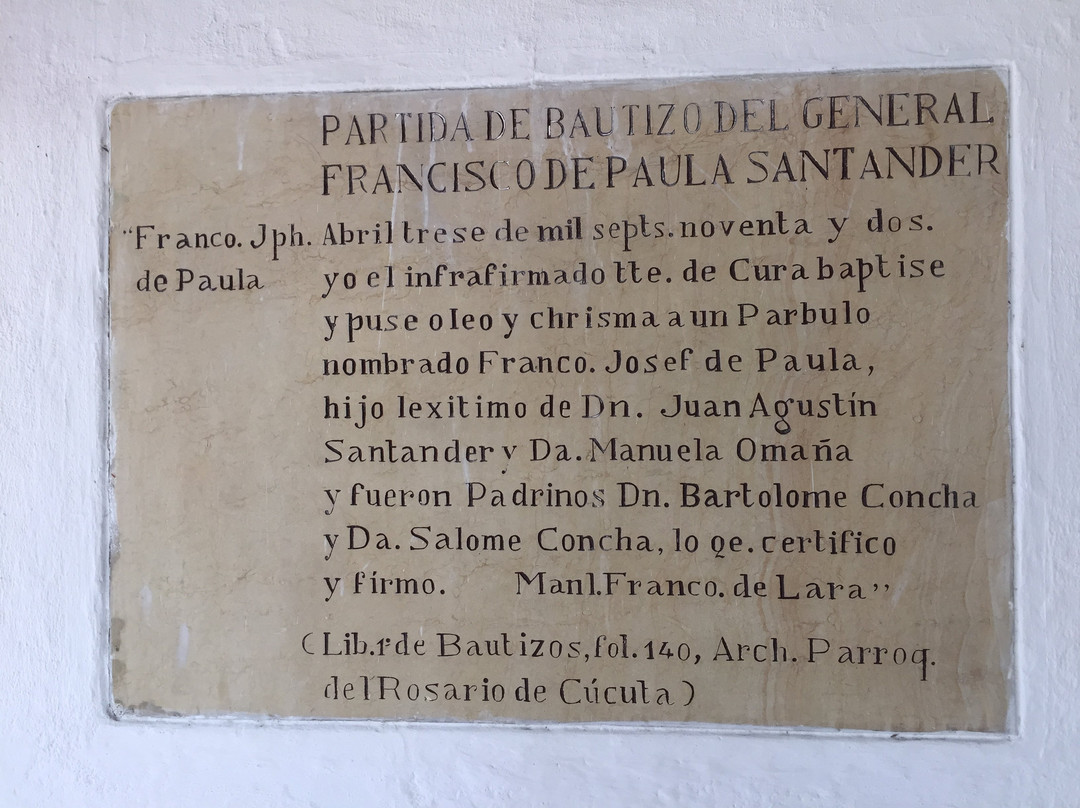 Museo Casa Natal del General Santander-库库塔必去景点