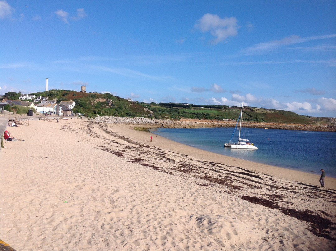 Porthcressa Beach-Hugh Town必去景点