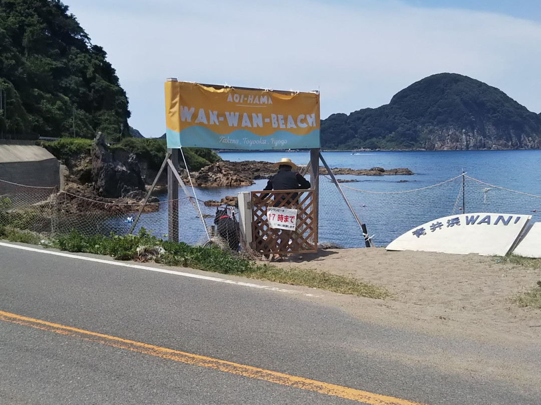 Aoihama Wanwan Beach-丰冈市必去景点