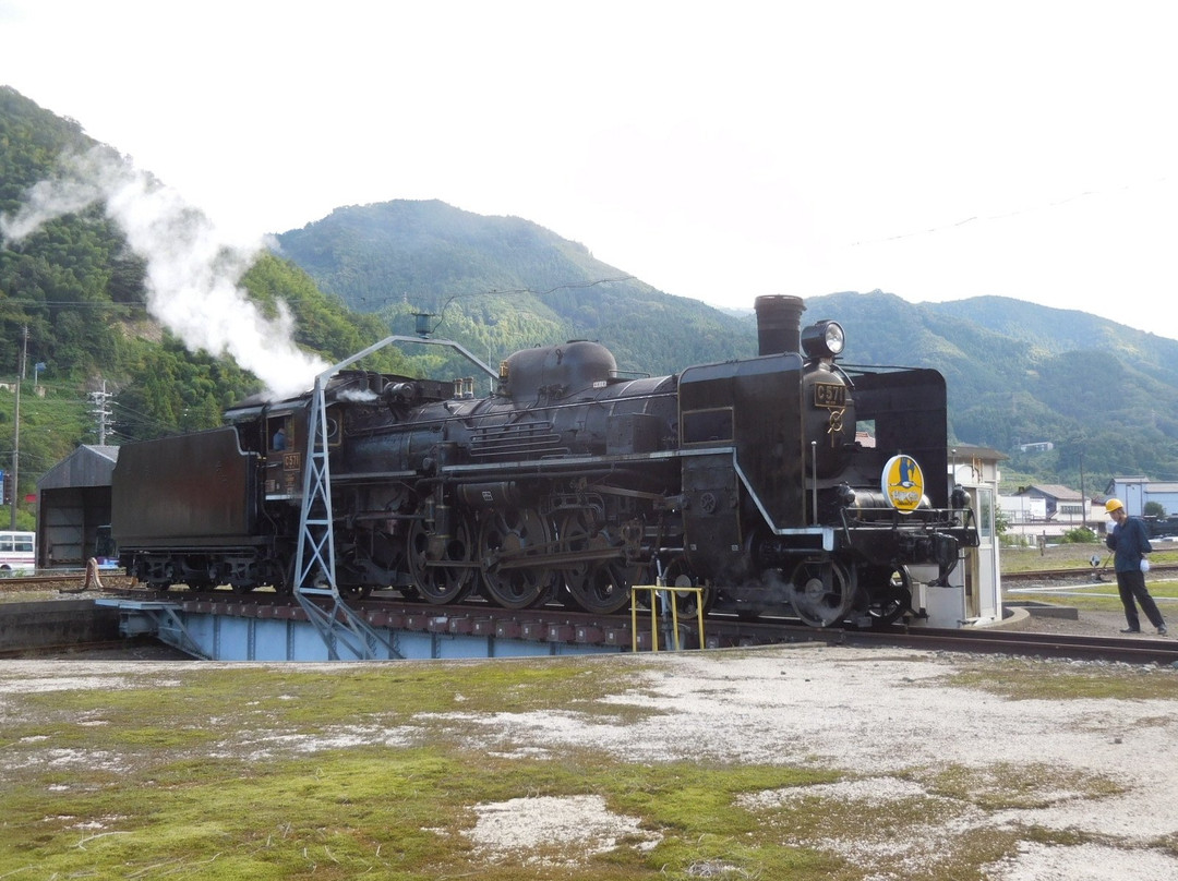 Tsuwano Station Railway Turntable-津和野町必去景点