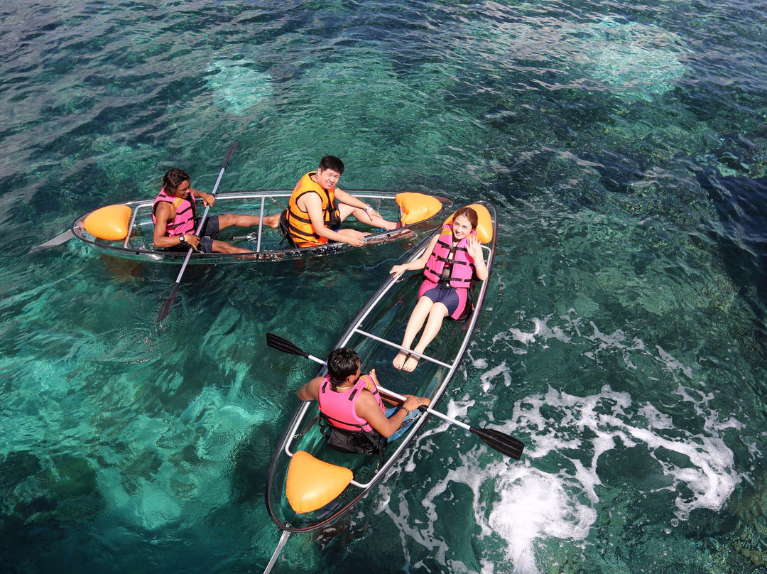 See Through & Clear Bottom Kayaks Gili Islands-吉利特拉万安必去景点