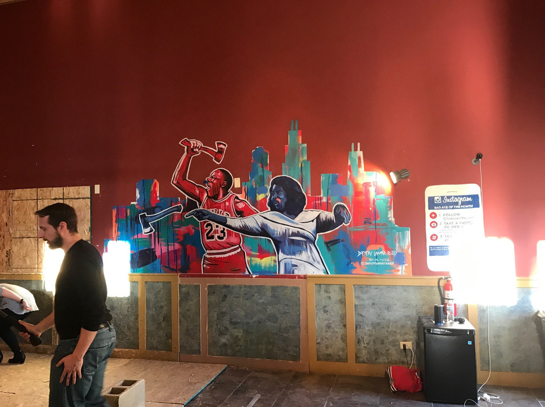 Bad Axe Throwing Chicago (West Loop)-芝加哥必去景点