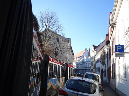 Stadtrundfahrt mit der Strassenbahn-爱尔福特必去景点