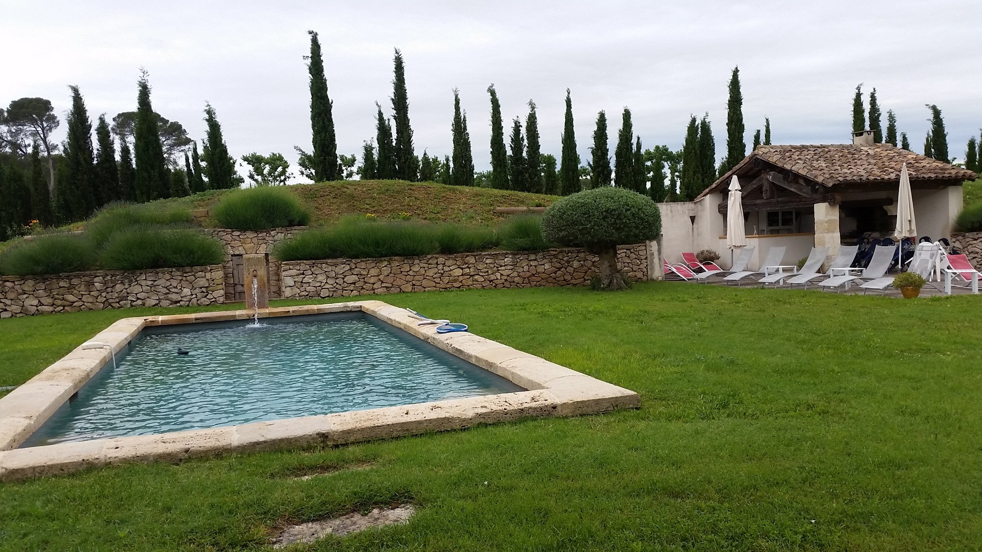 Domaine de Galliere-泳池