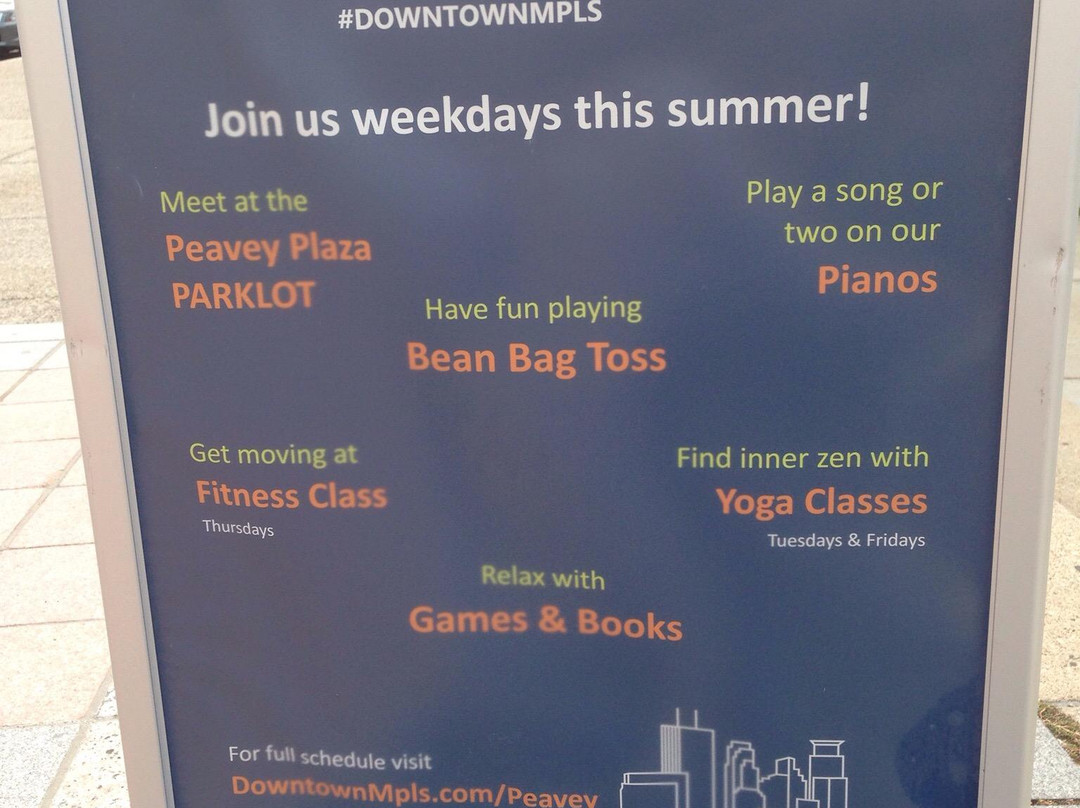 Peavey Plaza-明尼阿波利斯必去景点