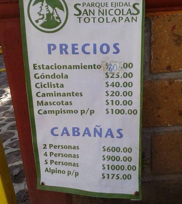 Parque Ejidal San Nicolas Totolapan-墨西哥城必去景点