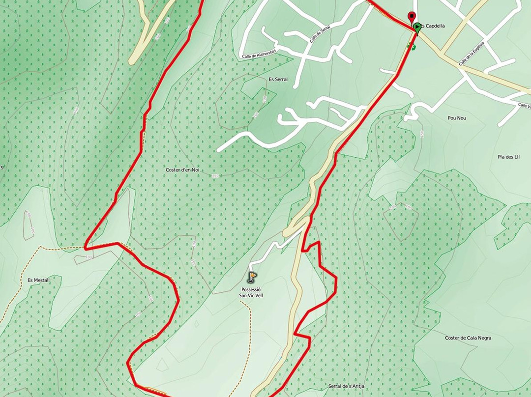 CR3 Es Capdella - Sa Vall Verda Trail-Es Capdella必去景点