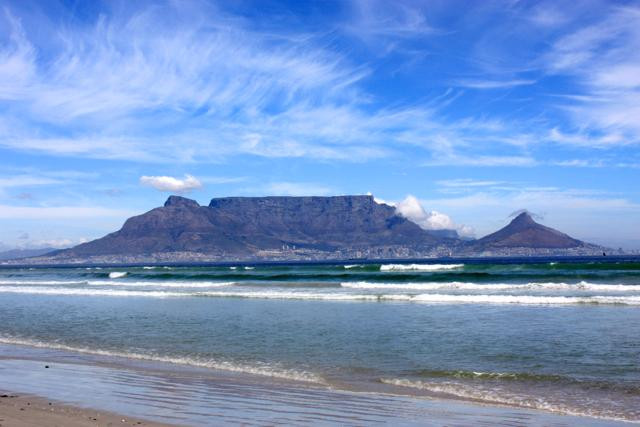 Bloubergstrand Beach-开普敦中心区必去景点
