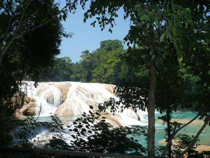 Cascadas de Agua Azul-帕伦克必去景点
