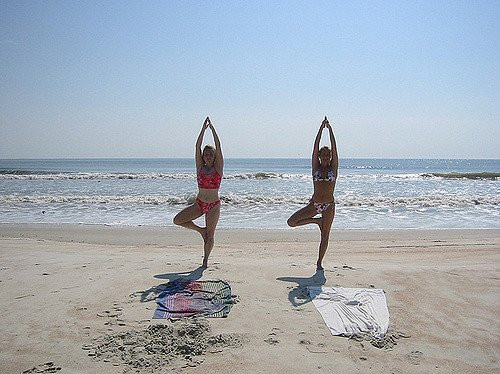 Ocean City Beach Yoga景点图片