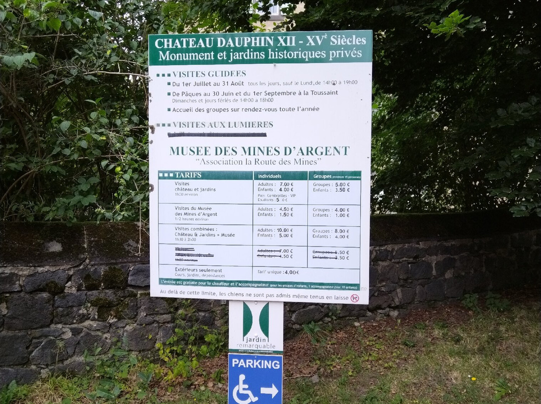 Château Dauphin-Pontgibaud必去景点