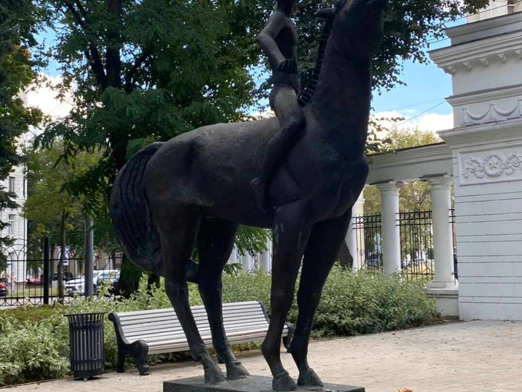 Sculpture a Boy on a Horse景点图片