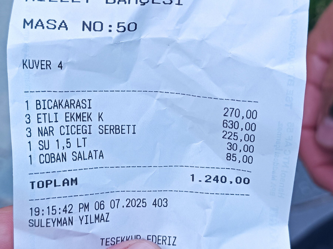 Kırkikindi restoran ve pastahane