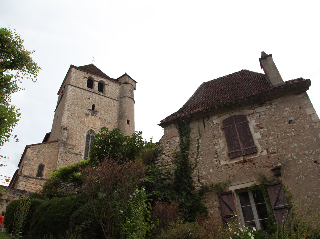 Eglise de Saint Cirq Lapopie-Saint-Cirq-Lapopie必去景点