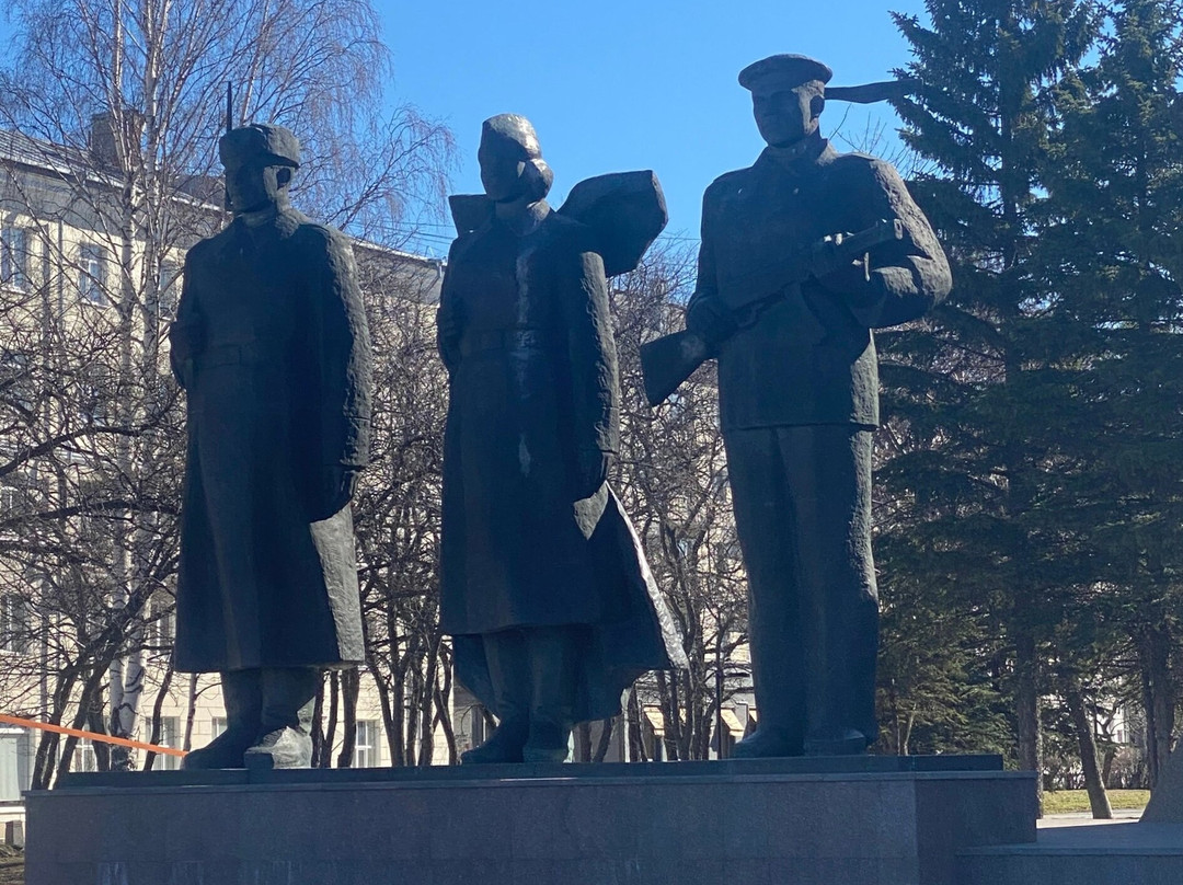 Victory War Monument 1941—1945 and Eternal Flame-阿尔汉格尔斯克必去景点