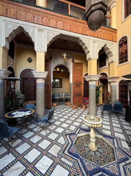 非斯拉亚丽娜摩洛哥传统庭院-官方