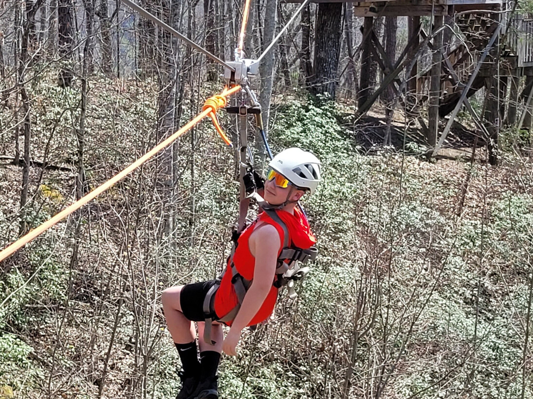Smoky Mountain Ziplines-皮金福奇必去景点