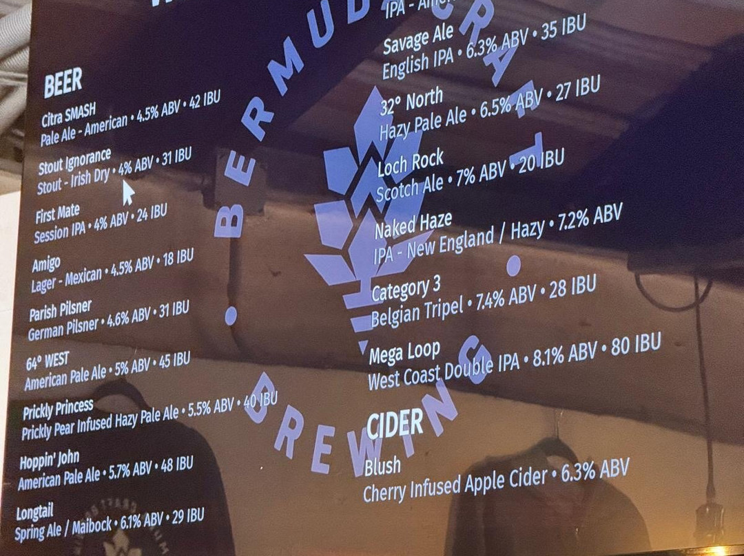 Bermuda Craft Brewing-North Shore Village必去景点
