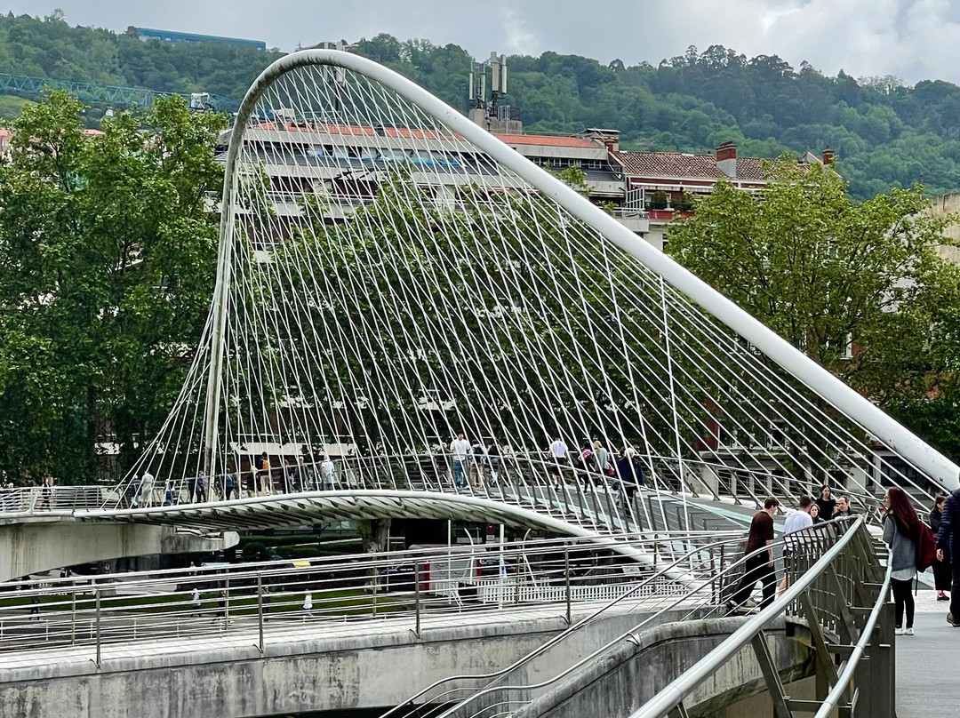 Puente Zubizuri-毕尔巴鄂必去景点