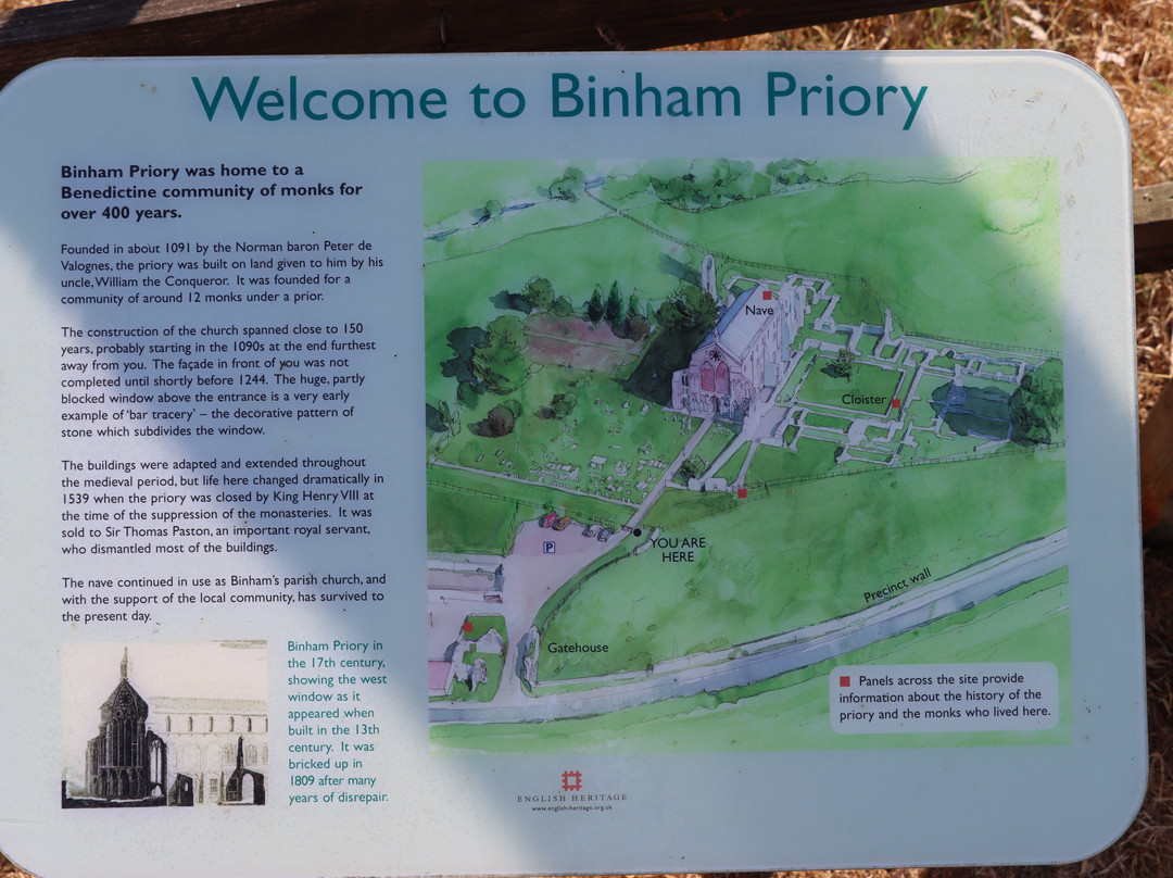 Binham Priory-Binham必去景点