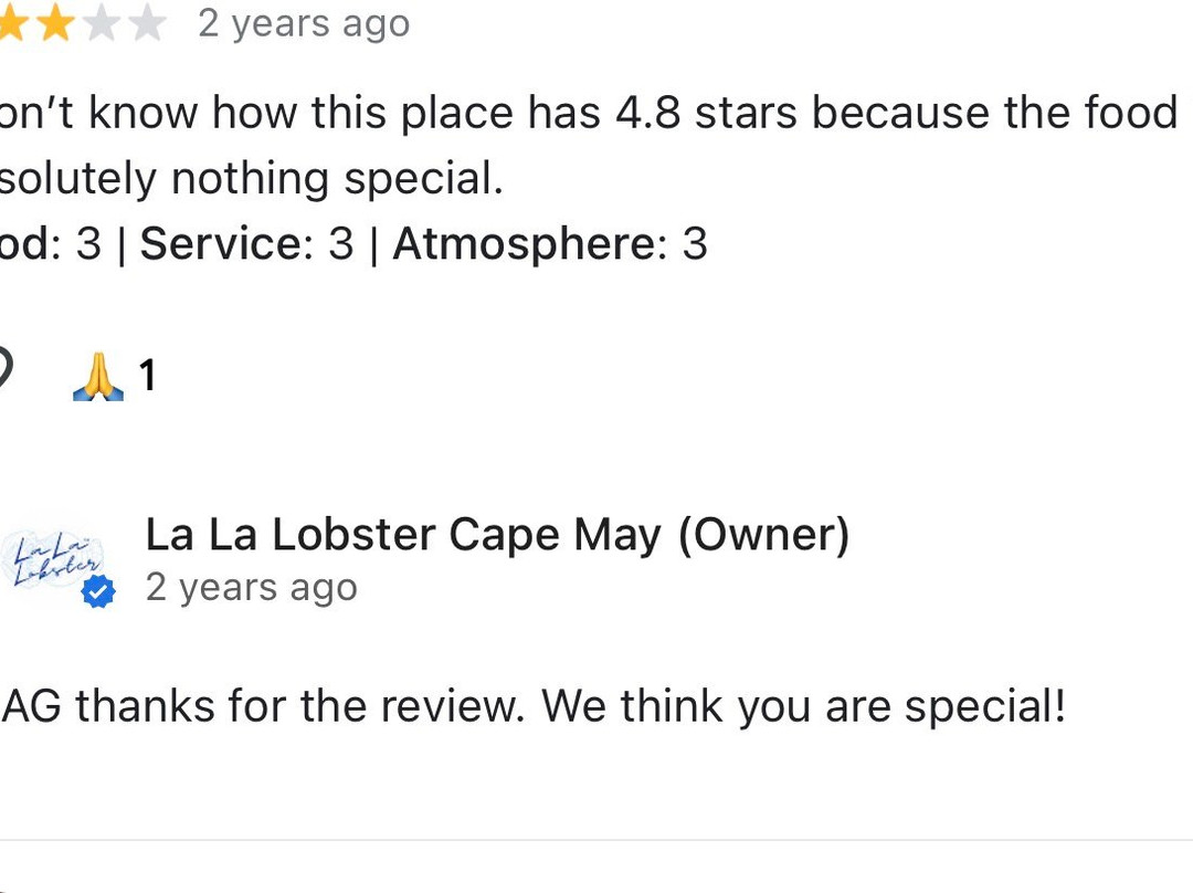 La La Lobster Cape May