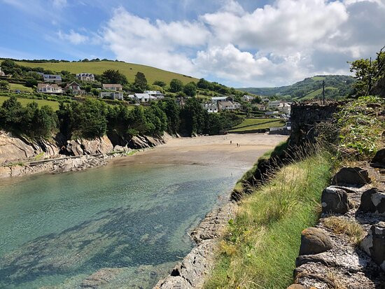 Combe Martin Beach景点图片