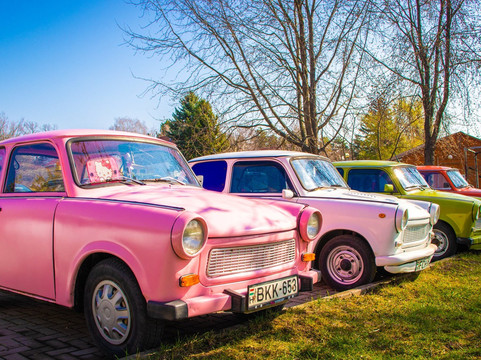 Pink Trabant Budapest-布达佩斯必去景点